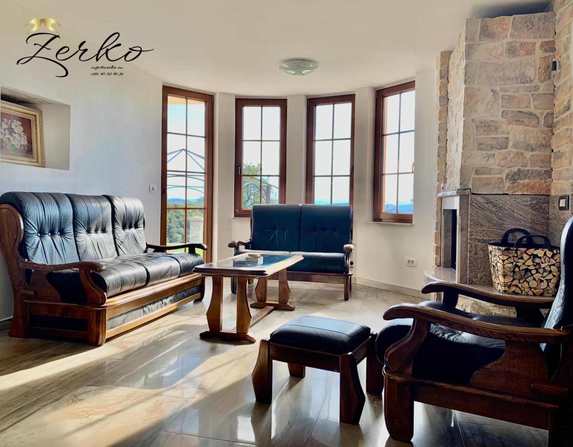 Zerko Holiday Home - Vineyard Chalet With Sauna And Jacuzzi Free Mirna Bagian luar foto