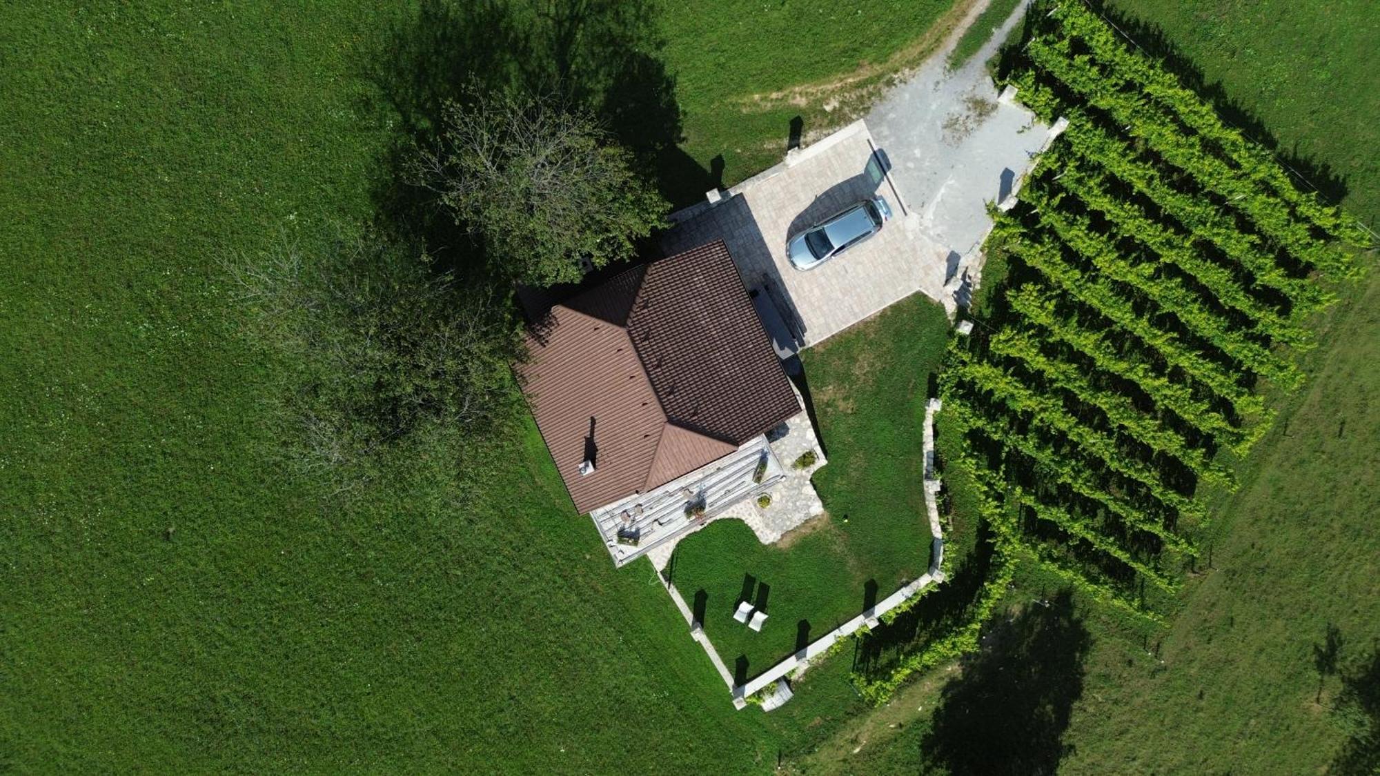 Zerko Holiday Home - Vineyard Chalet With Sauna And Jacuzzi Free Mirna Bagian luar foto